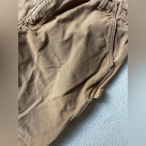 VINTAGE CARHARTT PLAID LINING CARGO PANTS 38 x 32 - Picture 4 of 4